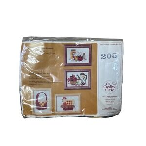 The Creative Circle 0205 Chicken And Eggs Cross Stitch Kit Vintage 1981